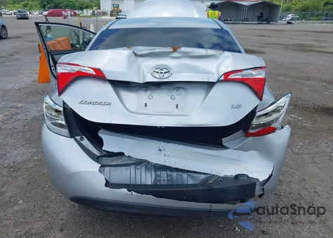 2015 Toyota Corolla Le from USA, damaged, VIN 2T1BURHEXFC242245
